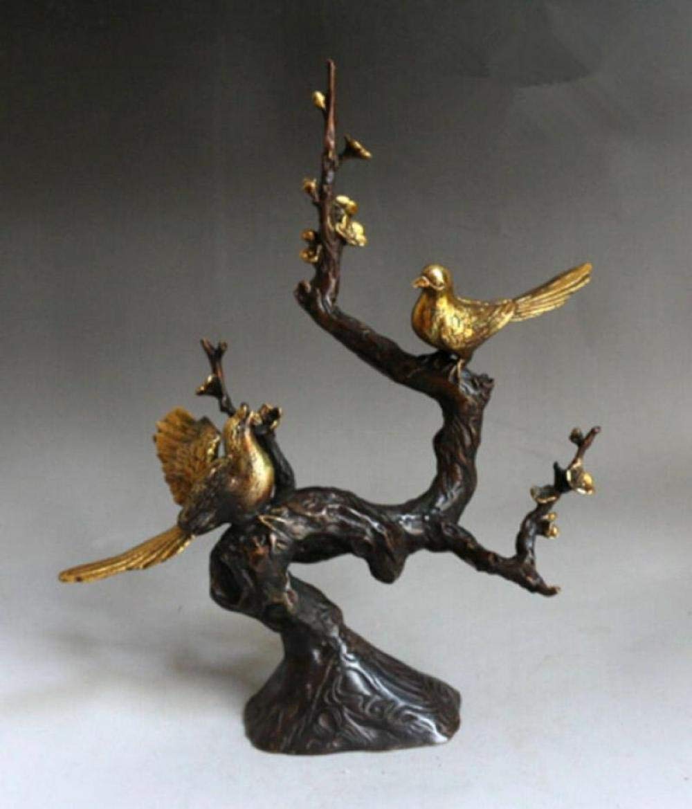 Bronze chinois de jardin et sculpture faite à la main pour décoration extérieure traditionnelle