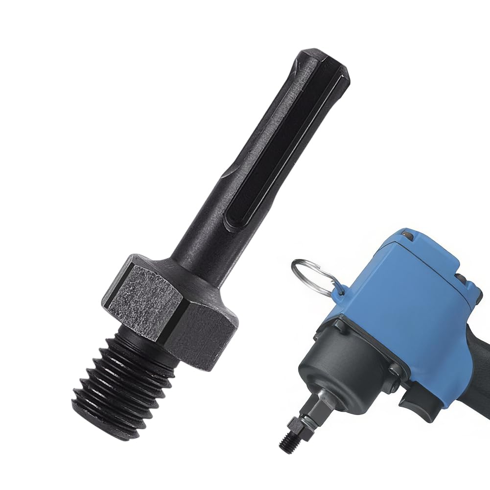 AHANDMAKER Core Drill Bit Adapter M14 Thread Male to SDS Plus Shank