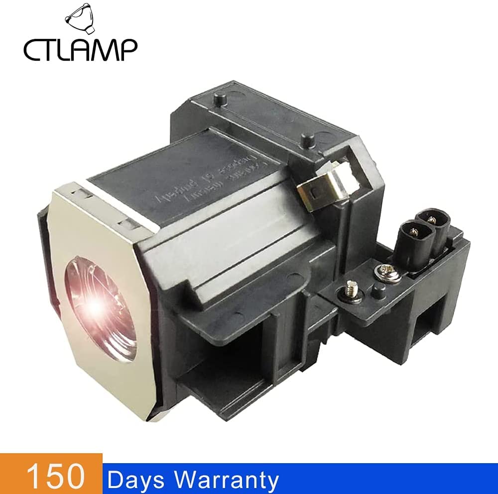 CTLAMP Original ELP35 / V13H010L35 OEM Replacement Projector Lamp Bulb with Housing Compatible with EPSON elplp35 EMP-TW520 EMP-TW600 EMP-TW620 EMP-TW680 PowerLite PC 800
