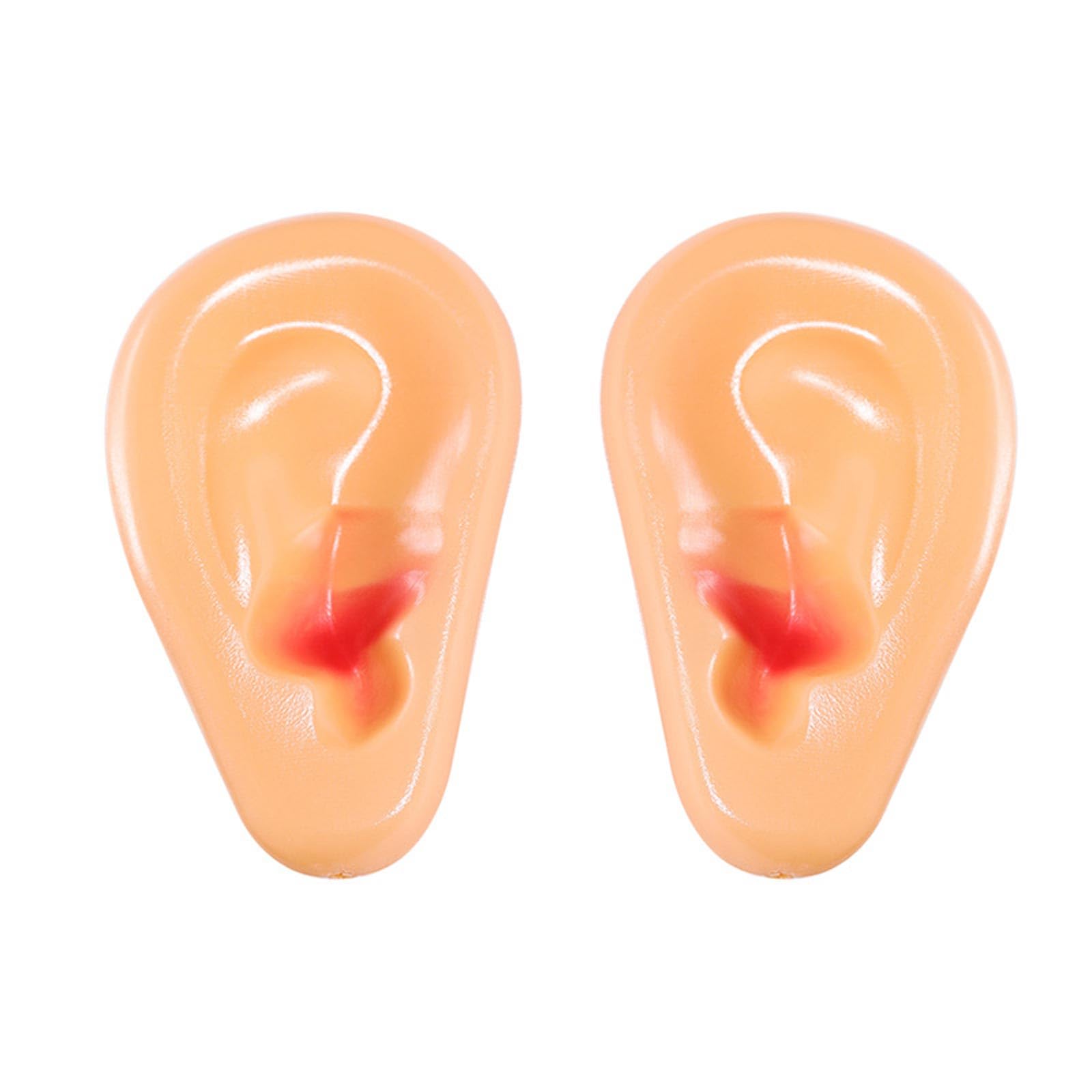 Nesthetics 1 Pair Halloween Fake Ear Pig Ear Ears Fancy Dress Party Supplies Big Pig Ears Prop Cosplay Accessory for Halloween Christmas Cosplay