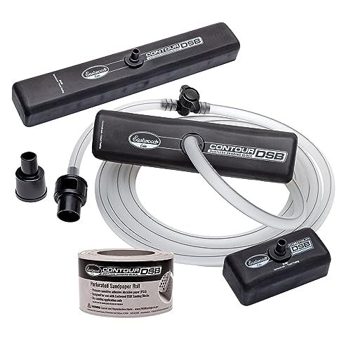 Eastwood Elite Contour DSB Dustless Sanding Block Kit