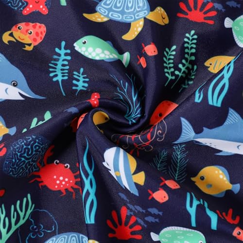 Image of Girls One Piece Swimsuit, Quick Dry Cute Bathing Suit for Kids, Comfortable Swimwear for Beach for 5-12 Years