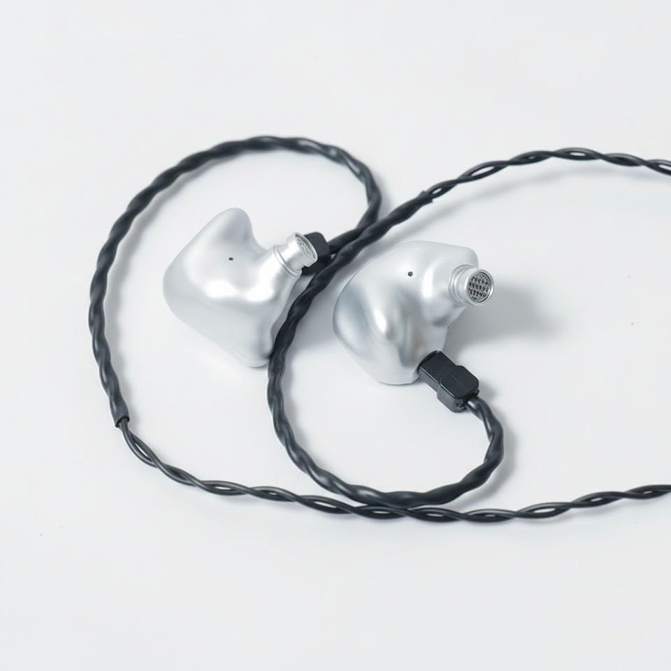 Amazon.co.jp: Canpur Silver Flash Single Dynamic IEM with DAC