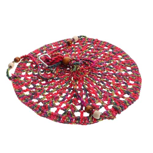 ROMISBABA フトアゴヒゲトカゲ用ハンモック:夏用爬虫類用ハンギングベッドスイングおもちゃ コットントカゲ爬虫類用ハンモック フトアゴヒゲトカゲ用水槽アクセサリー ヤモリ用