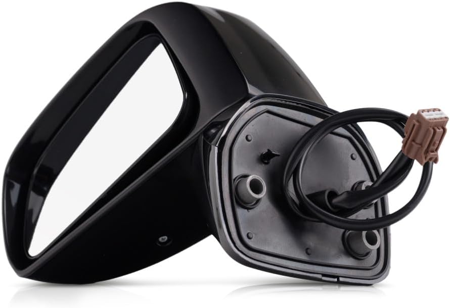 For Nissan Versa Door Mirror 2007 2008 2009 2010 2011 Driver Side | Power | Non-Heated | Sedan/Hatchback | Paint to Match | Replacement For NI1320200 | 96302-EL12B