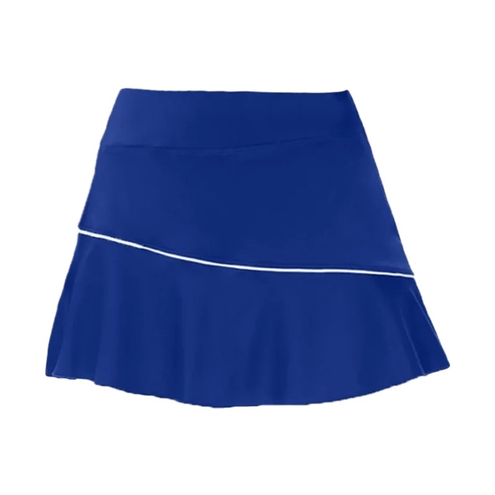 Jupe de Tennis Taille Haute en Polyester Grande