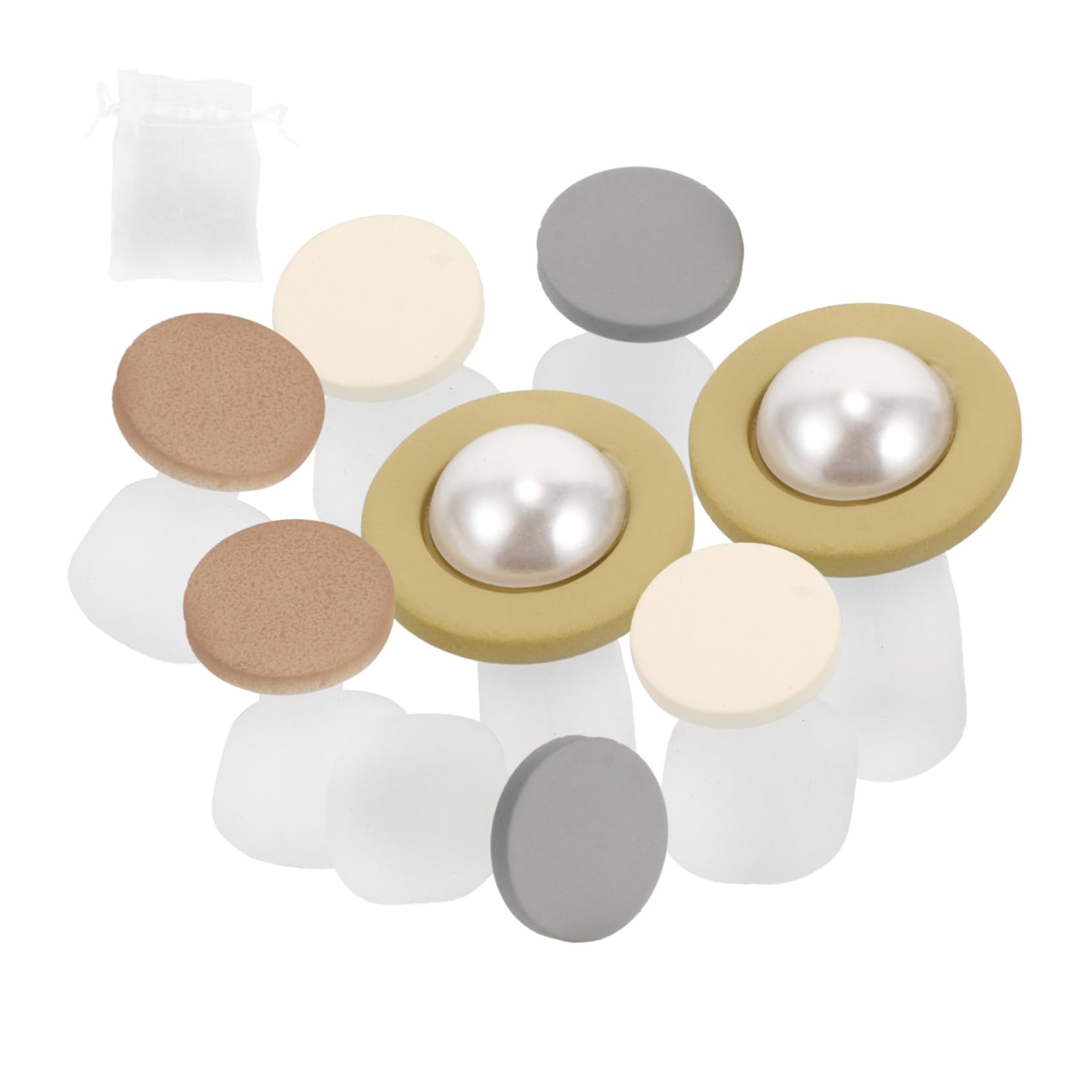 BESTYASH 8 Pack Silicone Toe Separators Toe Spacers for Nail Polish for Comfort