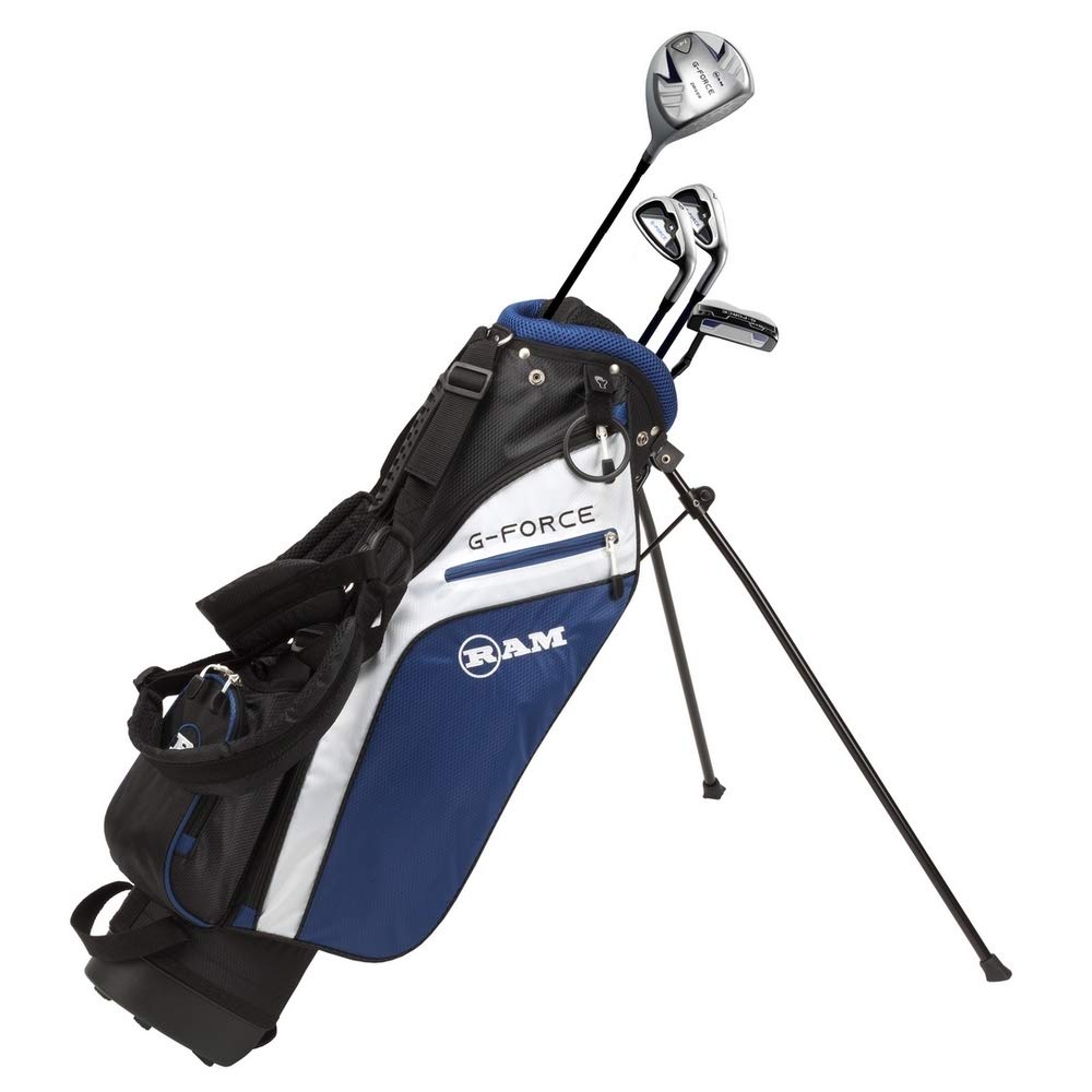 Ram Golf Junior G-Force Boys Golf Clubs Set with Bag - Lefty (Ages 4-6 (No Hybrid)) โ image 1