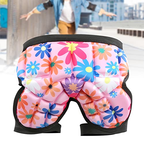 Pissente Kids Hip Pad, Tailbone Hip Padded Shorts, Impact Resistant, Crush Guard with Adjustable Straps Eva Elastic Cotton Core for Skiing, Skating, Roller Skating, Snowboard