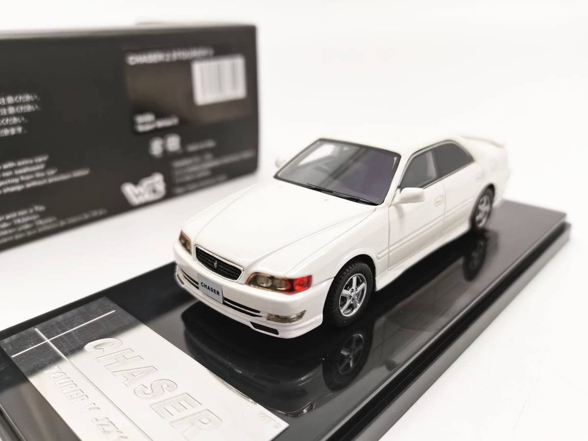Amazon | WIT'S 1/43 トヨタ チェイサー Chaser 2.5 JZX100 白24