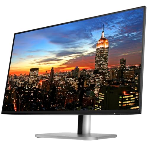 Image of HP Series 7 Pro 24-inch 724pu WUXGA (1920 x 1200) LCD Monitor, 2-Pack Daisy Chain Connectivity, DisplayPort, USB-C with 100W Power Delivery Bundled with Desk Mount Dual Monitor Stand
