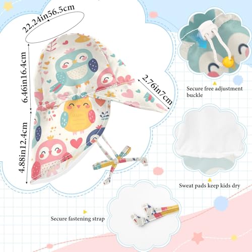 Baby Boys Girls Sunhat Toddler Boy Beach Play Hats Baby Girls UPF 50+ Large Brim Travel Essentials4