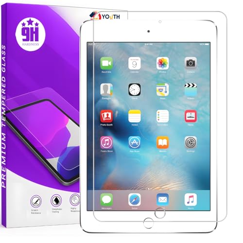 Image of Premium Tempered Glass for iPad Mini 1 /2 /3 (7.9 inch) | HD Clear Transparent Screen Protector | 9H Hardness | Scratch Resistant | Easy Installation Kit