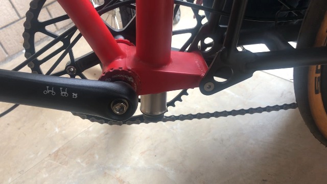 ブロンプトン純正シートピラー➕純正シート用固定金具 ブロンプトン