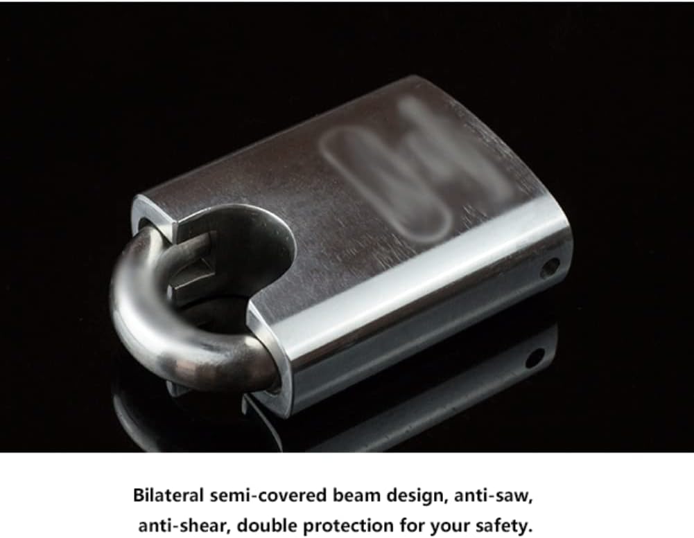 Bulk Locks Stainless Steel Keys Lock Durable Padlock with 3 Keys Suit for Door Warehouse and Container Outdoor Padlock