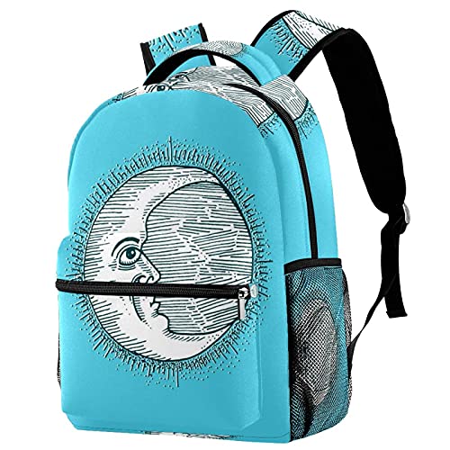 Sac à dos de voyage Moom bleu pour éviter les fuites de bouteille