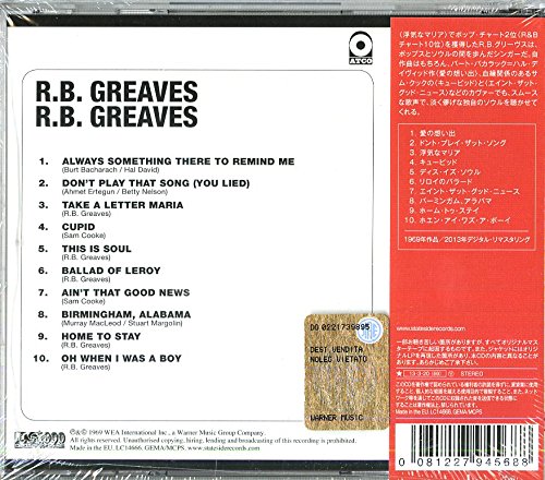 Greaves R B R B Greaves Amazon Com Music