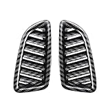 1 paar Armaturenbrett Seite Klimaanlage Vent Trim Abdeckung Teile 2056804505 Kompatibel Für Mercedes Benz C-Klasse W205 2015-2021 Air Outlet Rahmen B(As show)