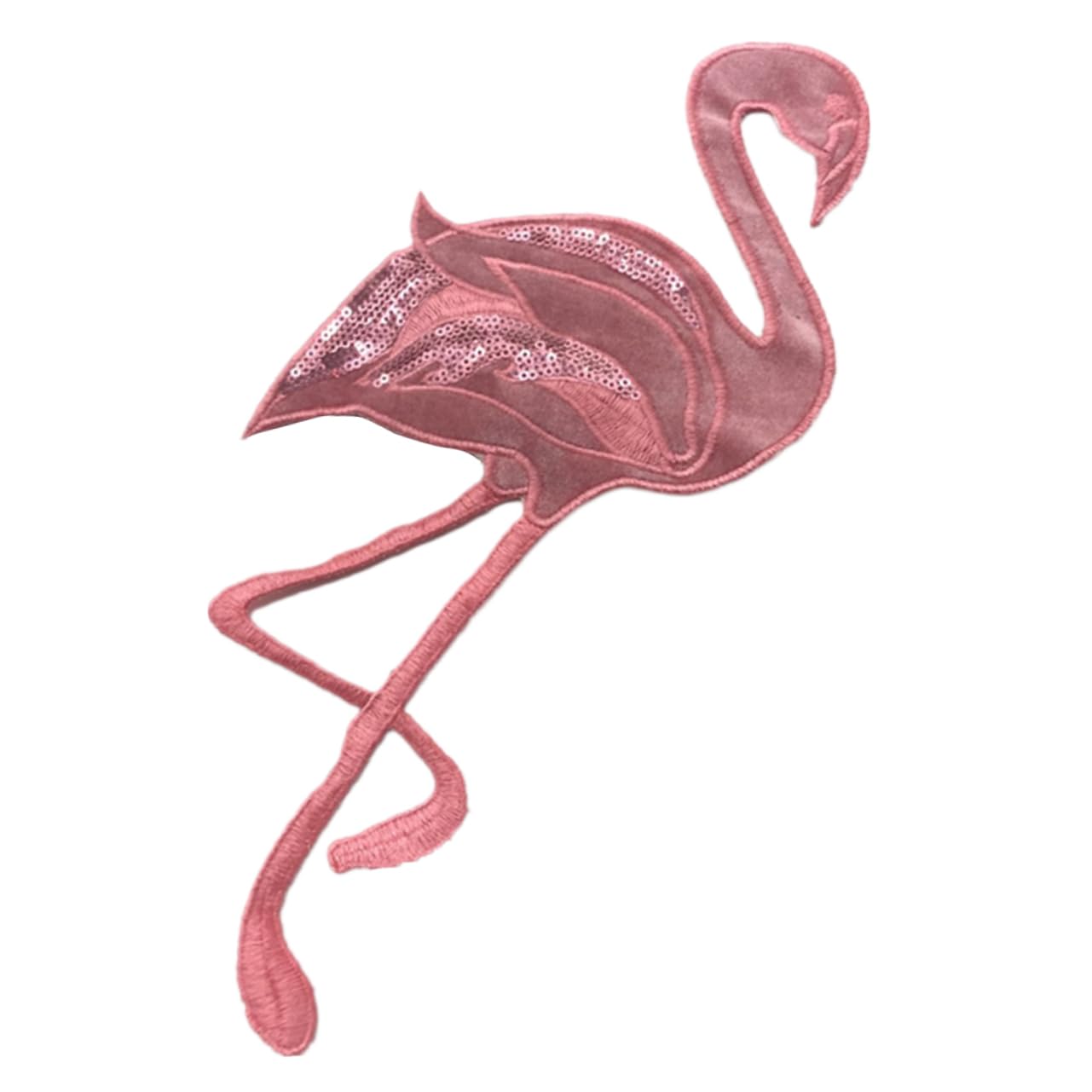 COHEALI Sewing Paste Animal Sequin Patches Flamingo Patches Flower Decals Appliques for Clothes Iron on Patches for Jeans Animal Patches Plus Size Sequins Sequin Appliques Felt Large