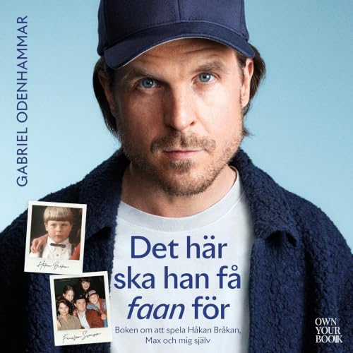 Diseño de la portada del título Det h&auml;r ska han f&aring; faan f&ouml;r: Om att spela H&aring;kan Br&aring;kan, Max och m