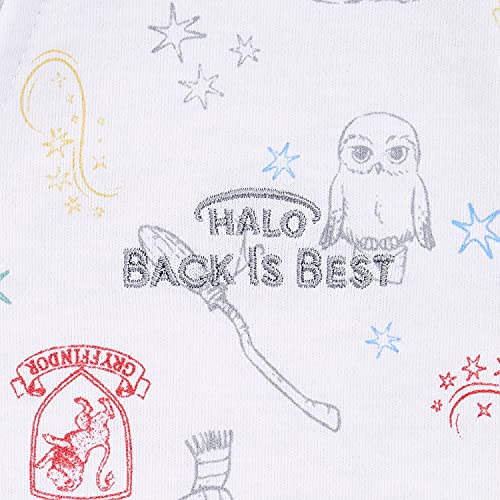 Image of HALO Harry Potter 100% Cotton Sleepsack Swaddle, 3-Way Adjustable Wearable Blanket, TOG 1.5, Harry Potter Enchanted, Small, 3-6 Months