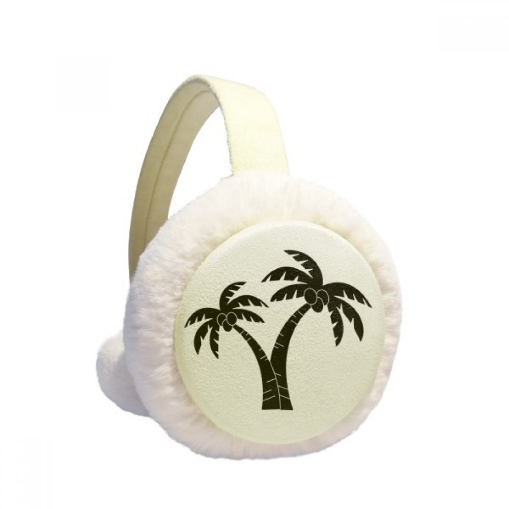 Orejeras de invierno de coco plegables con piel de imitación suave 5