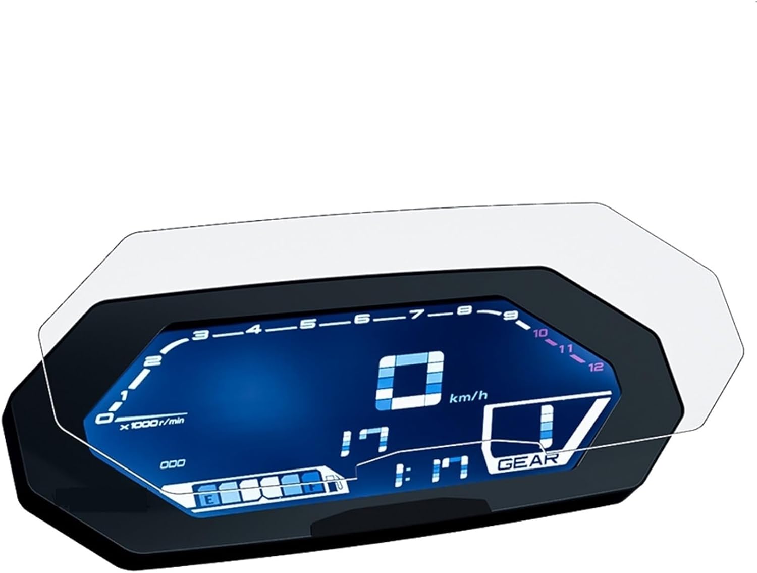 ダッシュボード保護 ヤマハ用 Mt07用 FZ-07用 2021 画面クリア耐傷保護フィルムダッシュボード保護フィルム(4sets)