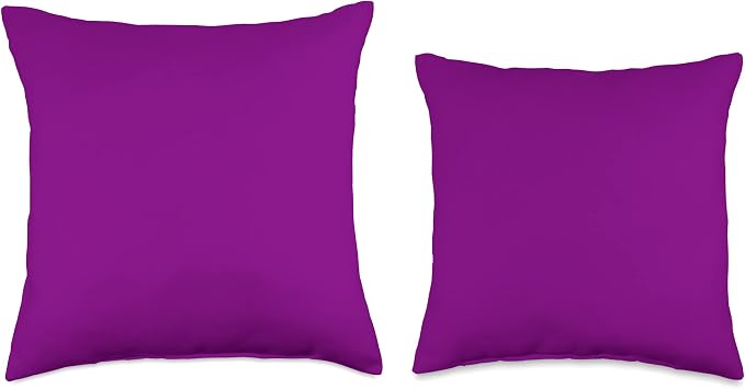 Purple Throw Pillow