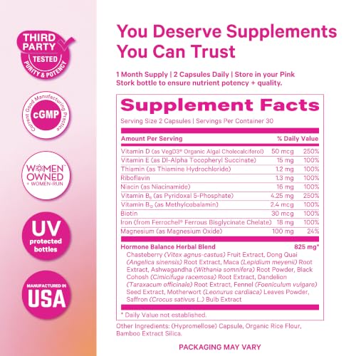 Pink Stork Hormone Balance Multivitamin