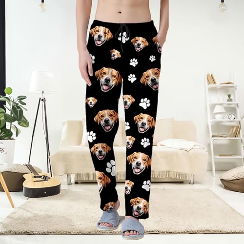 Custom Pajama Pants With Face Photo - Design Funny Gifts Personalized Pj Pants For Men Women3