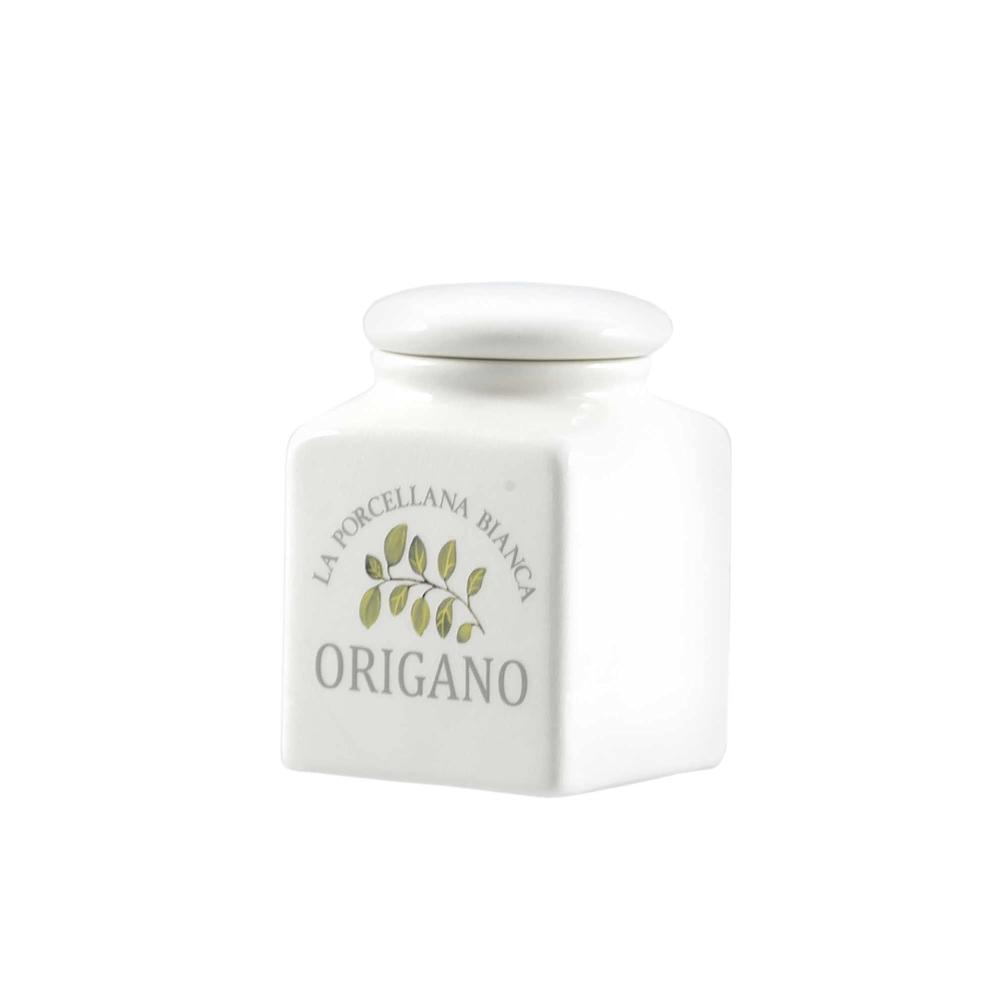 Porcellana Conserva Porcelain Covered Oregano Container 6 oz in Gift Box