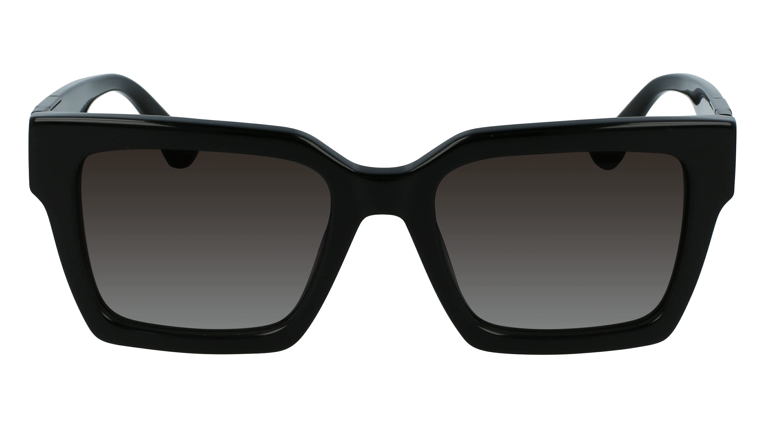 Karl Lagerfeld Women's Black/Grey Kl6057s 001 Woman Sunglasses Acetate Squared Photochromatic Photochromatic
