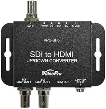 Amazon | MEDIAEDGE メディアエッジ VideoPro SDI to HDMIコンバーター Amazon | MEDIAEDGE メディアエッジ VideoPro SDI to HDMIコンバーター