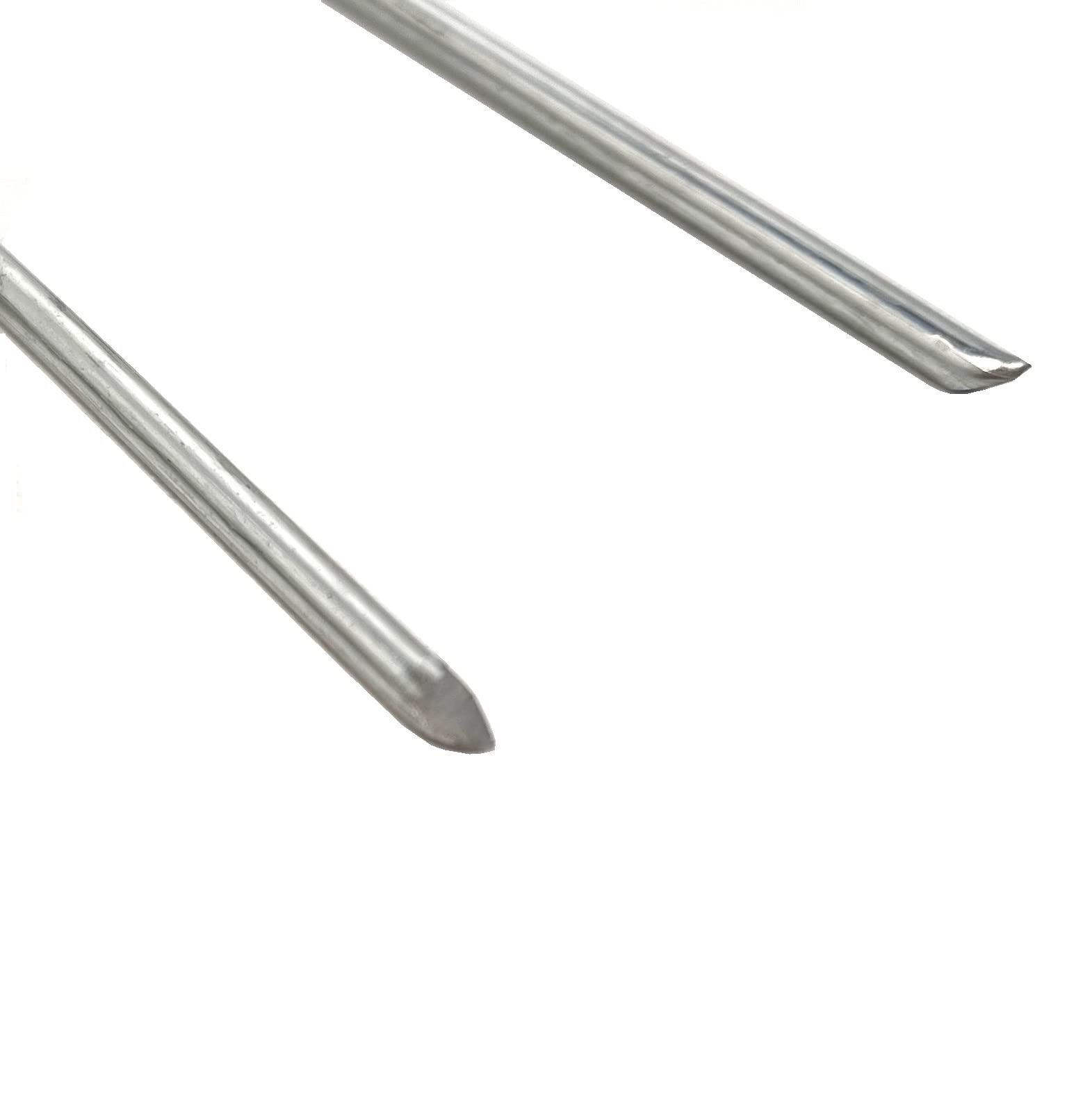 yelloo Kit de 100 piquets pour pelouse fixation filets de paillage fer galvanisé antirouille 150 x 30 x 3 mm