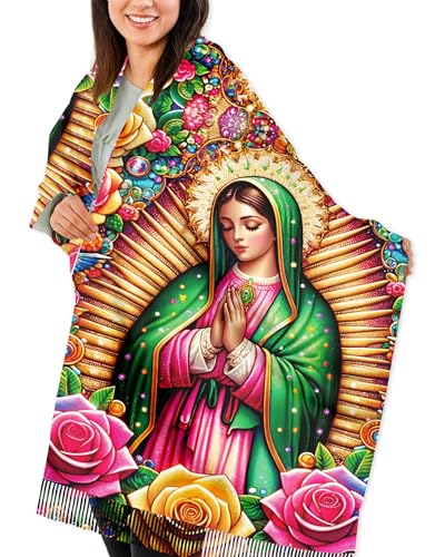 Romart Virgen de Guadalupe Prayer Shawl