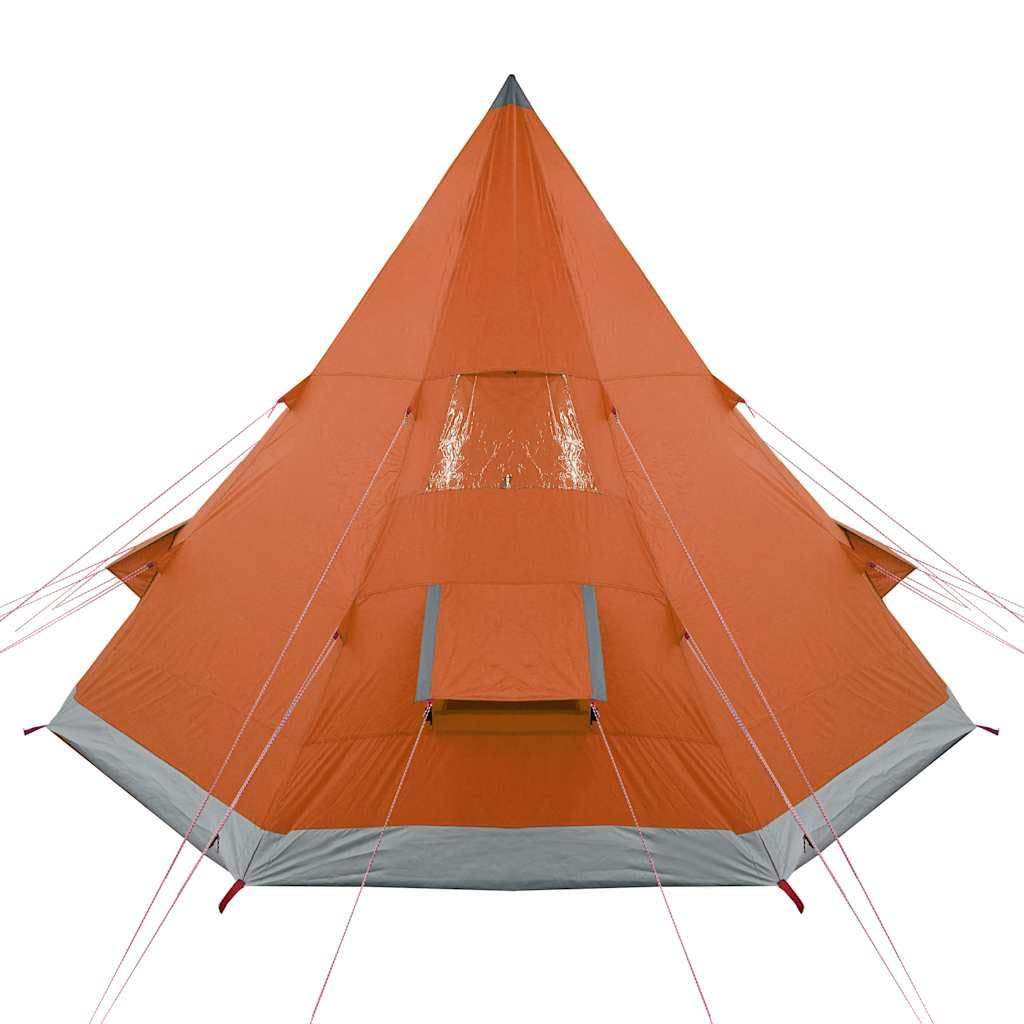 Genérico Tienda de campaña Tipi para 4 Personas Impermeable Naranja,Deportes,Actividades al Aire Libre,Camping y Senderismo,Tiendas de campaña-94382