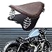 Retor Brown Motorcycle Bobber Solo Seat Spring Base Plate Bracket Kit Compatible with Harley Sportster XL 883 1200 48 (Retro Brown)