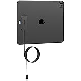 KU XIU Magnetic Wireless Charger for iPad Pro 11 (1st/2nd/3rd/4th) & iPad Air 11 (M2/M3) & iPad Air 10.9 (4th/5th), 18W Fast Charging Smart Connector Charger Pad with 6.56ft USB-C Cable (Adapter Not)