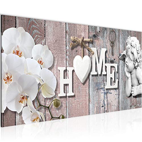 Runa Art Cuadro Decorativo Home 1 Parte Moderno Cuadro Lienzo no Tejido para Sala Clásico Rosa gris 031012b
