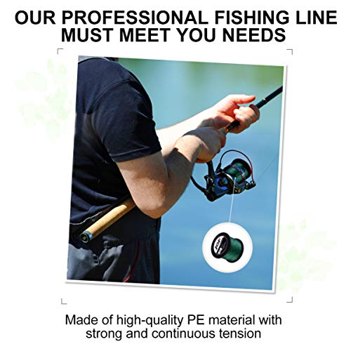 FAVOMOTO 4 Fios Trançados Linha de Pesca Resistência à Abrasão Linha de Pesca Corda de Pesca para En