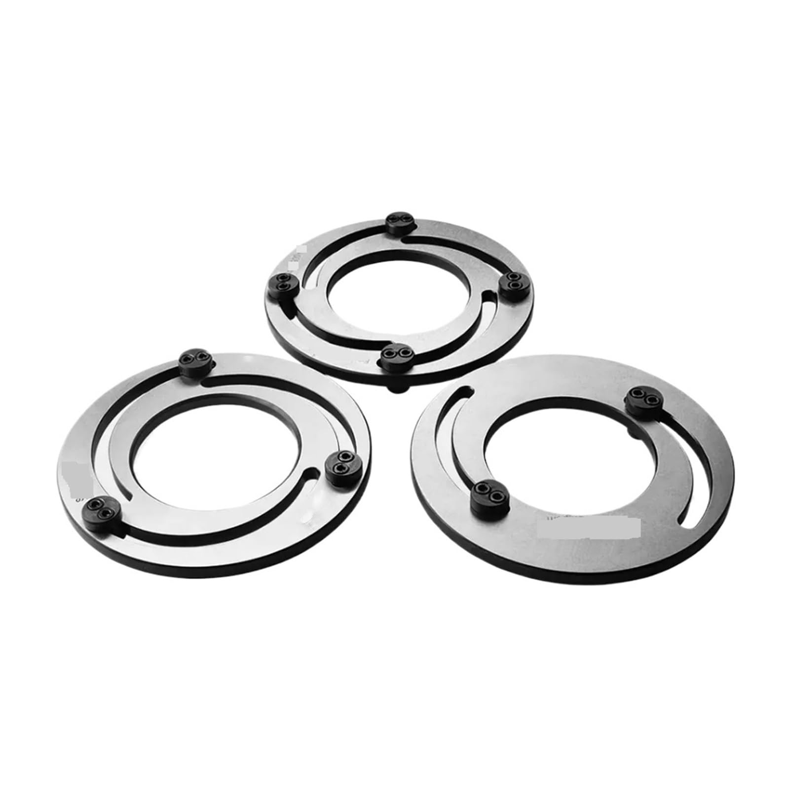 Bague d'alésage hydraulique à 3 mâchoires souples en acier 42CrMo