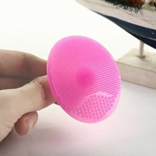 PACKOVE 2 Pièces Brosse Visage Manuelle En Silicone Brosse Nettoyante Pour Le Visage Et Le Massage Tampon Nettoyant Compact Doux Et Flexible Pour Soins Quotidiens – vue 3