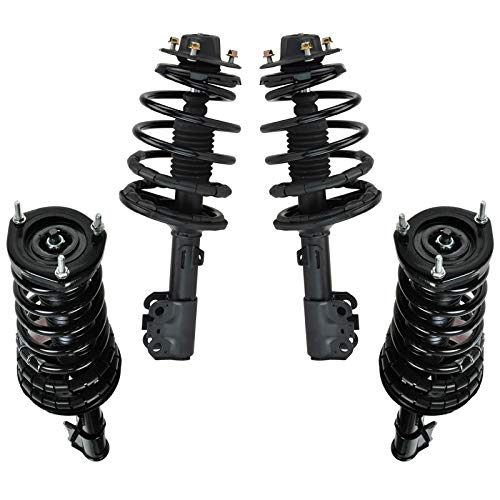 Image of TRQ Strut & Coil Spring Assembly Set Driver & Passenger Sides Compatible with 99-03 Toyota Solara