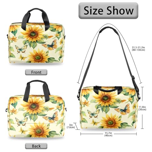 Bolsa vintage para laptop 16 pulg, maletín delgado miniatura 6