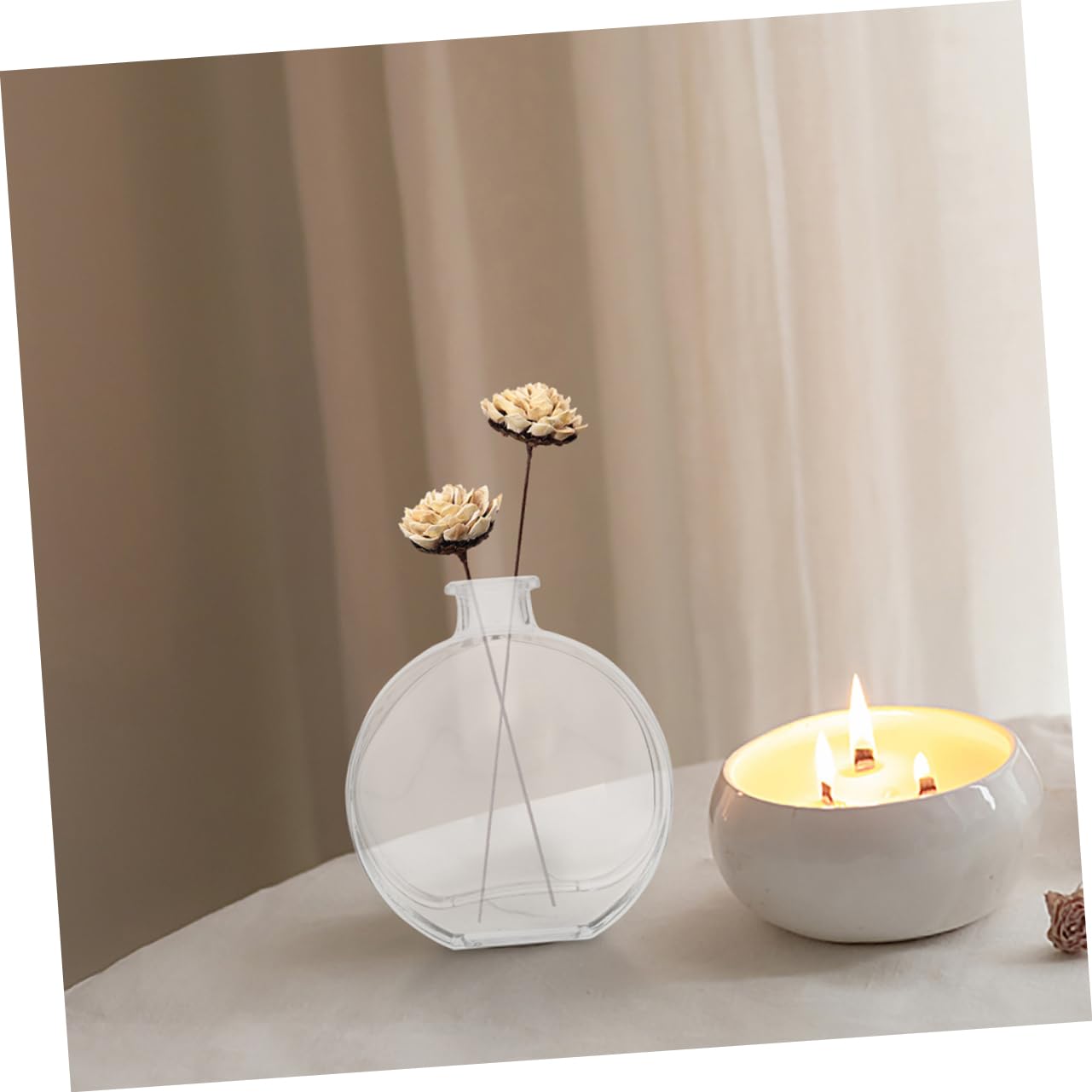 Garneck 4 Set di Diffusori Vuoti in per Profumo Dispenser per Fragranze Contenitori Eleganti E Robusti