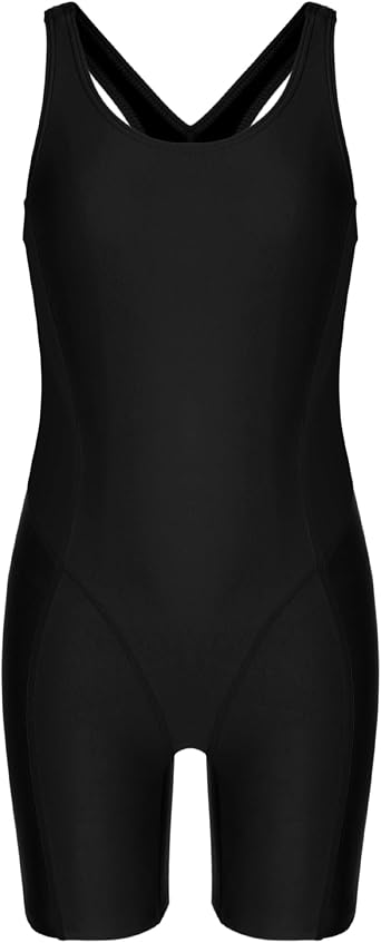 beautyin Girls Swimsuit Boyleg One Piece Racerback Athletic Bathing Suit