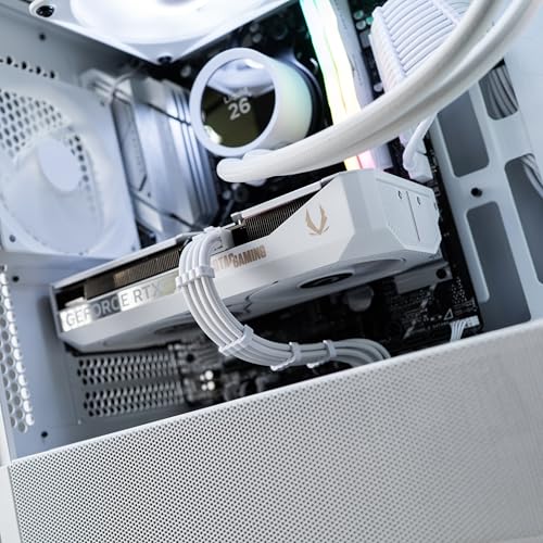 Image of ZOTAC Gaming Geforce RTX 5060 Twin Edge OC Graphics Card - White | 8 GB | DLSS4 | GDDR7 | PCIE 5.0 | SFF Ready | 3840 CUDA Cores | ZT-B50600Q-10M | Only Graphics Card with 5 Year Warranty