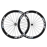 ICAN 50mm 700C Carbon Wheels Road Bike Clincher Rim Brake Only 1510g (Classic Wheelset)