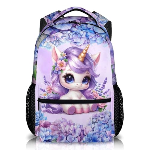 KAXVZER Unicorn Backpack for Girls Kids Toddler Backpacks for Preschool Primary Girls Bookbag Back to School Gifts