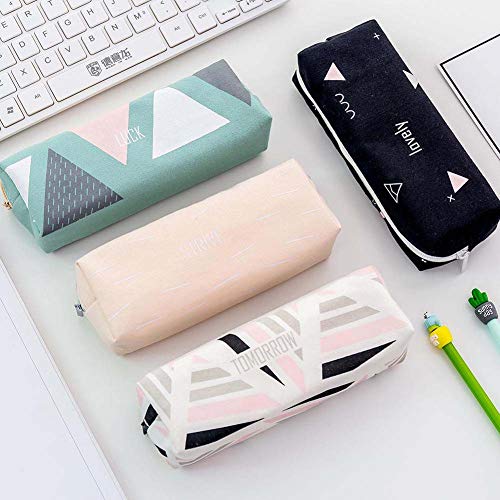 HOMIXES Trousse Unique Stylo Crayon Étui Girly De Couleur Papeterie Pochette Enveloppe Sac À Main Petit Cosmétiques Sac Maquillage Organisateur, 4 Pack Cover